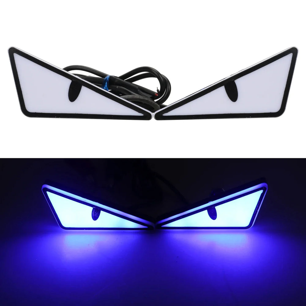 2PCS Car Motorcycle LED Devil Eyes Light | 12V Demon Eyes Decoration Lamp lifestyle view