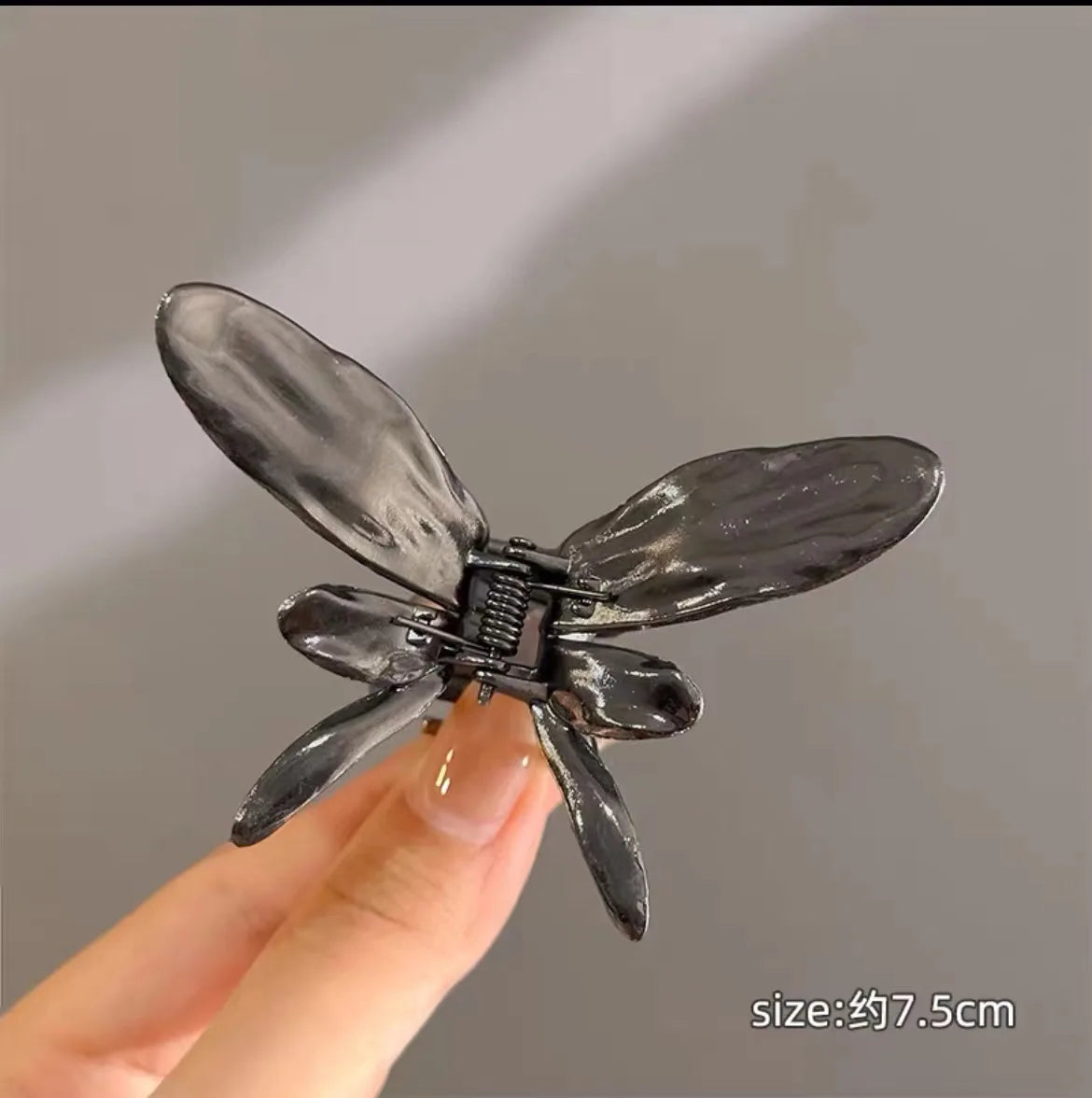 Mini Metal Bow Hair Claw Clip Women Summer Headwear