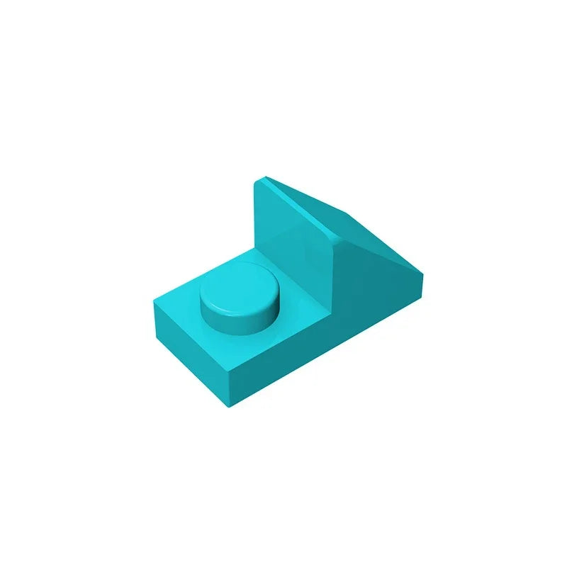 Gobricks GDS-832 Slope 45 2x1 with 2/3 Cutout | Compatible Building Block for DIY alternate view