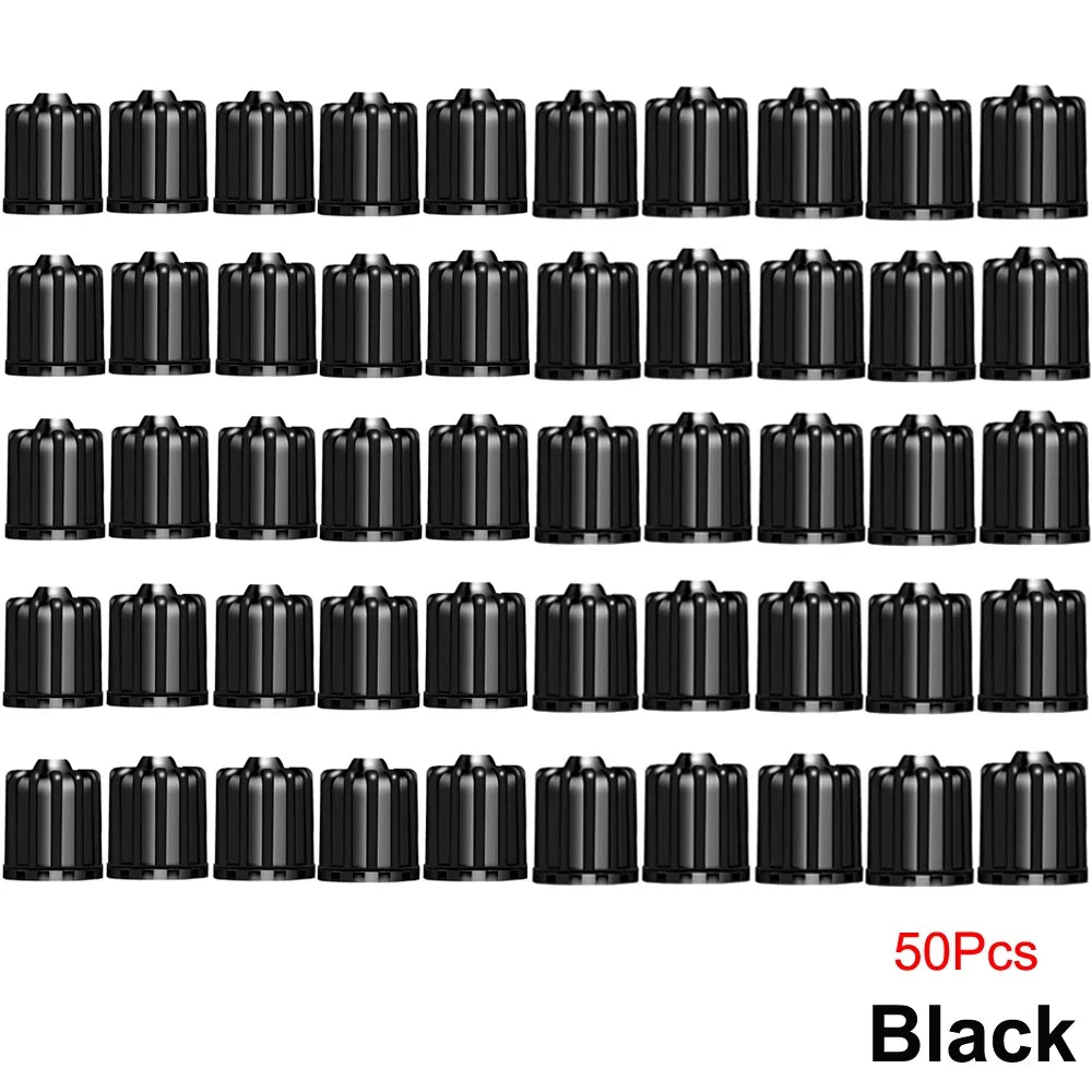 Tire Valve Stem Caps 4/10/25/50 Pcs Universal