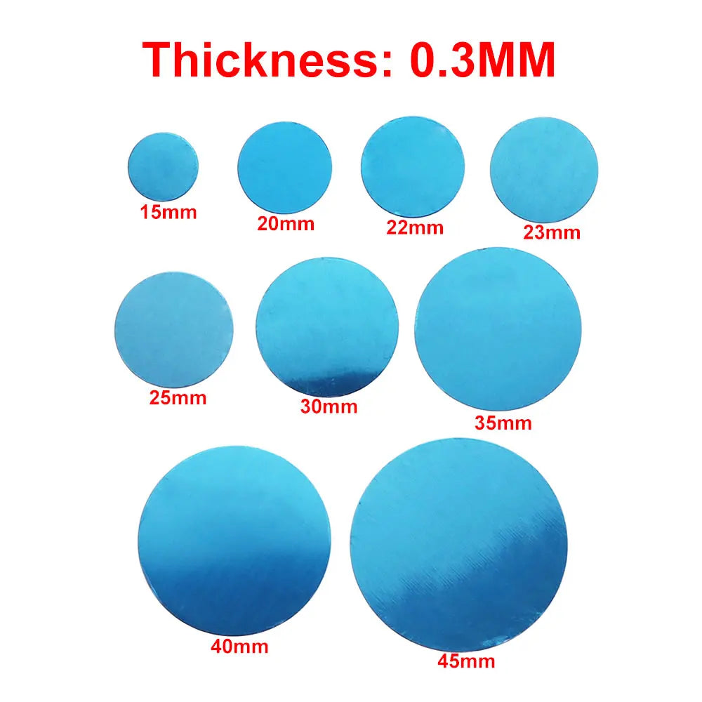 Silver Magnetic Metal Plate for Phone Holder 10 Pcs