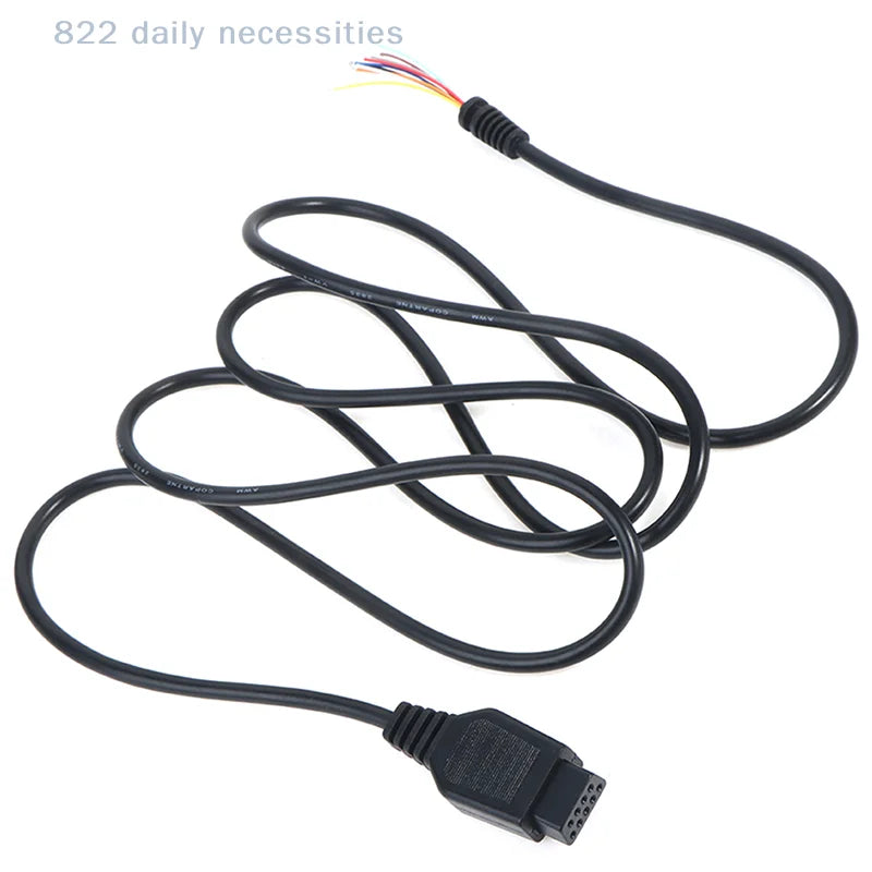 convenient9 Pin 1.5M Extension Cable For Sega Genesis 2 for MD2 Controller Gamepad additional angle