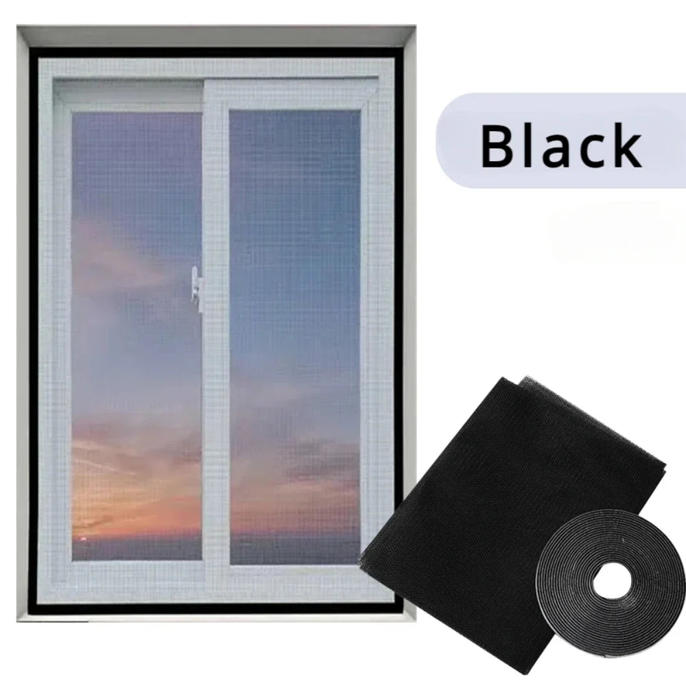 Self-Adhesive Mosquito Net for Windows | Easy DIY Insect Screen additional angle