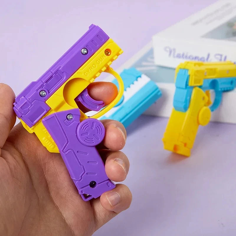 Mini Fidget Toy Spinner Pistol | Kids Decompression Sensory Play lifestyle view