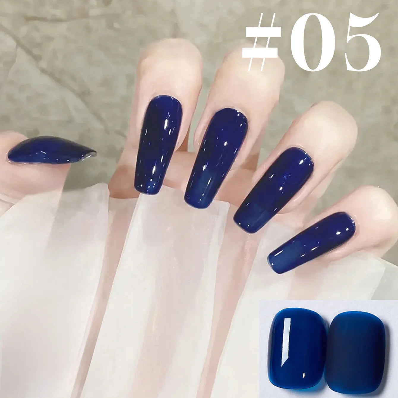1-6pcs SHAKA Spring Ice Skin Naked Pink Gel Nail Polish 2026 New Style Versatile And S close-up view