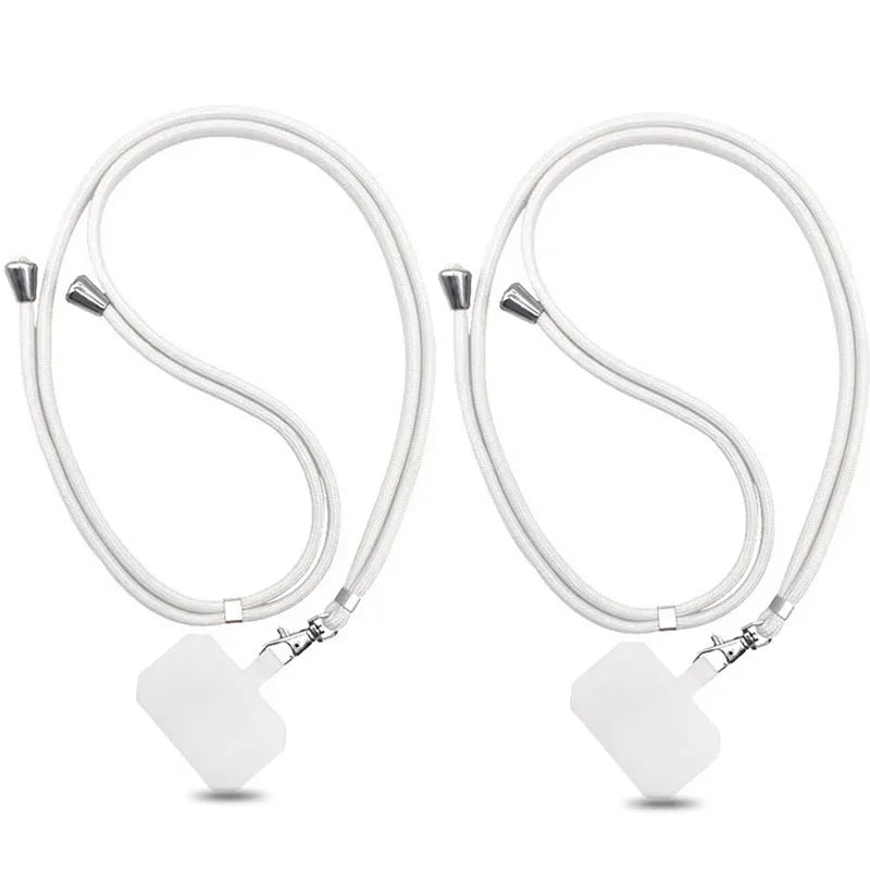 1/2pcs Universal Adjustable Phone Lanyard Strap Mobile Phone Hanging Rope Neck Straps An detail view