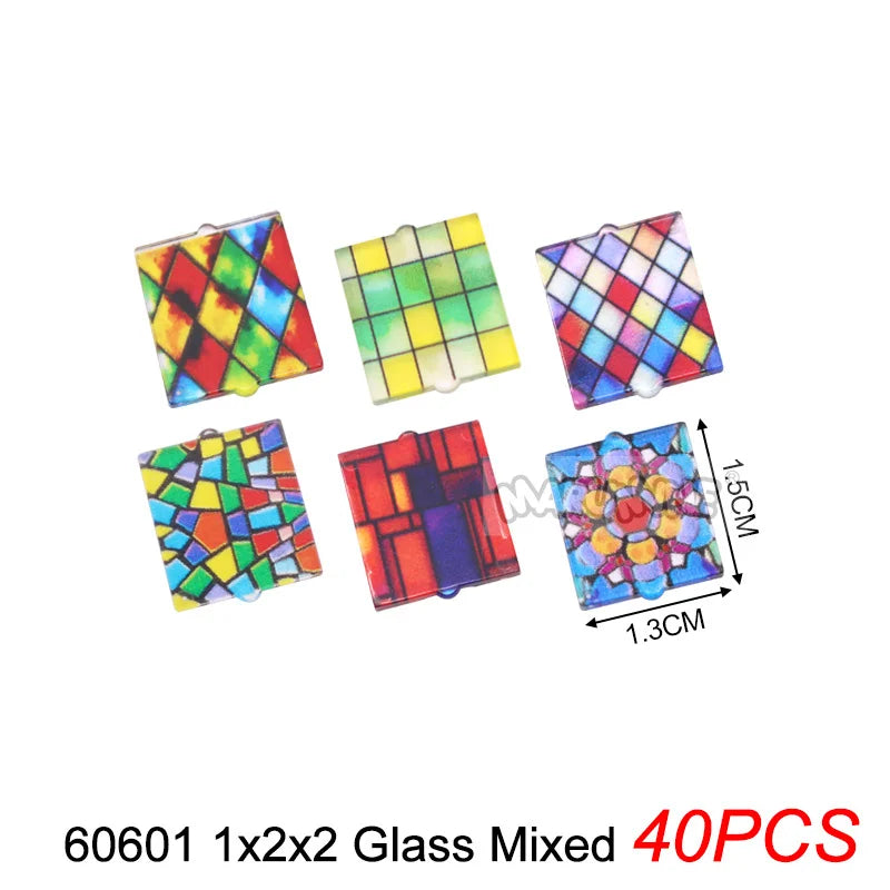 Marumine Window and Door Building Blocks | Compatible City House Parts Set lifestyle view