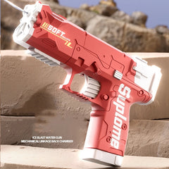 Manual Water Gun Ice Blast | Summer Pool Battle Toy for Kids close-up view