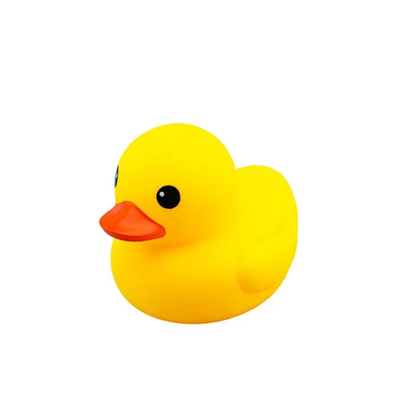 Rubber Duck With Helmet Pendant Black/Yellow close-up view