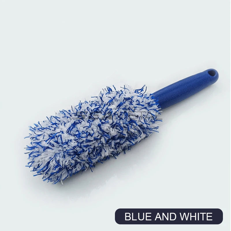 Plush Car Wheel Hub Brush Tire Rim Cleaning Tool alternate view