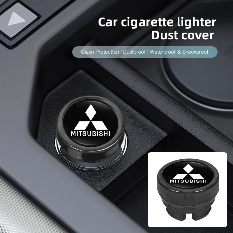 Mitsubishi Cigarette Lighter Dust Cap | Power Port Dustproof Cover Plug detail view