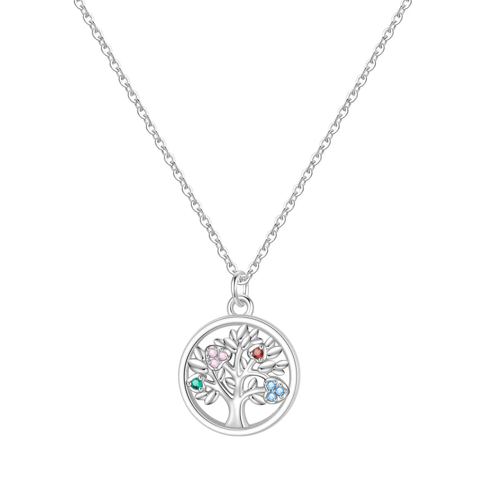 Romantic Pink Crown Heart Pendant Necklace Genuine 925 Sterling Silver Elegant Fine Je close-up view