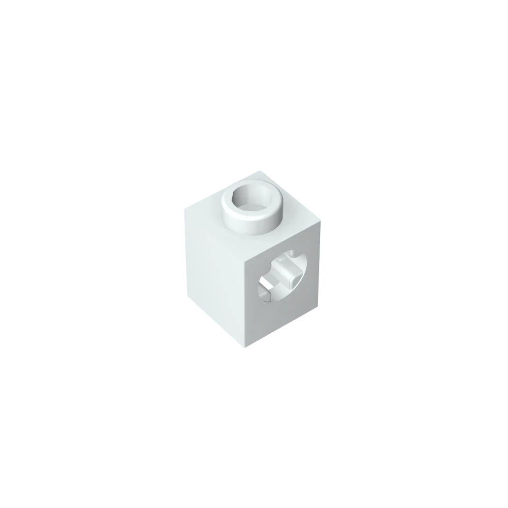 Gobricks GDS-2196 Technical Brick 1 x 1 with Axle Hole | Building Block for Lego additional angle