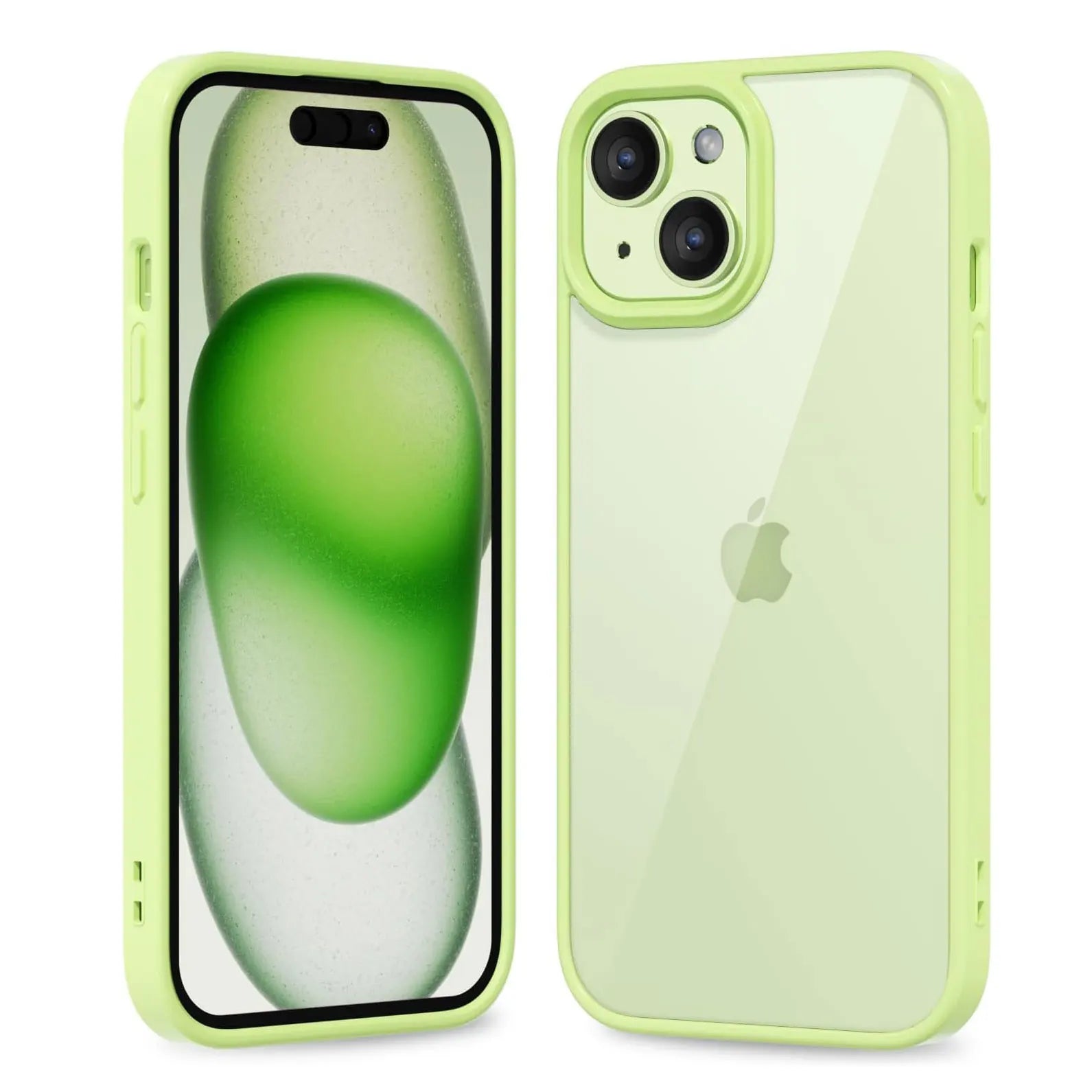 Colour Back Transparent Shockproof Phone Case for iPhone 16 15 14 13 12 11 Pro Max 7 8 P detail view