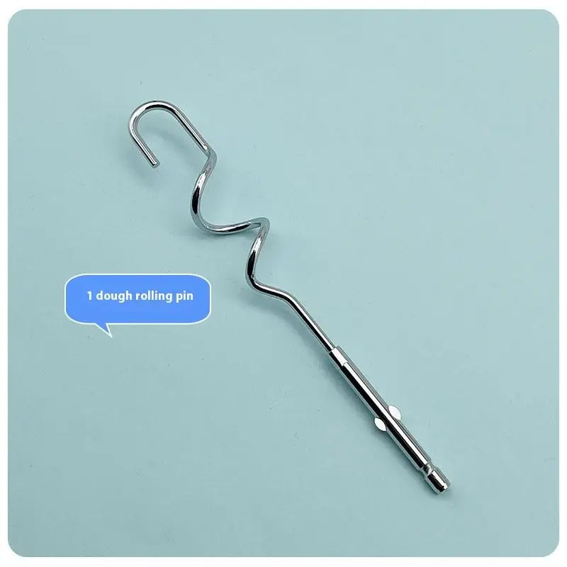 Stainless Steel Handheld Egg Whisk | Electric Mixing Stick for Baking close-up view
