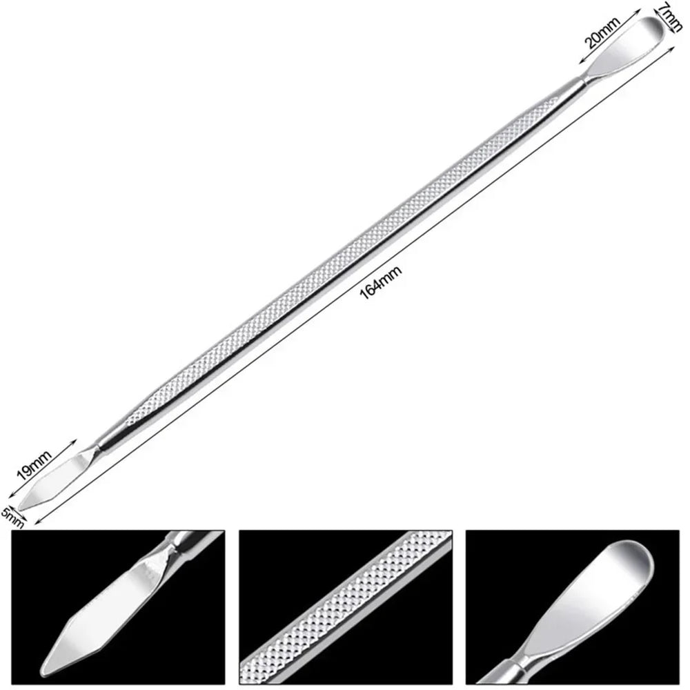 3 Pieces Metal Spudger Pry Tool Set | Phone Tablet Computer Repair Kit additional angle