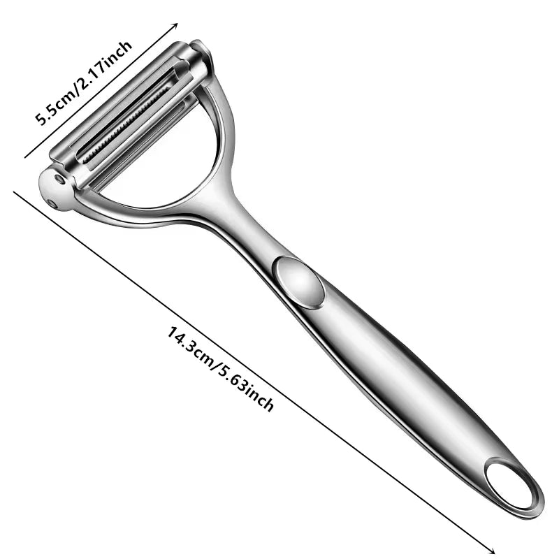 Stainless Steel Julienne Peeler and Vegetable Slicer | Kitchen Tool alternate view