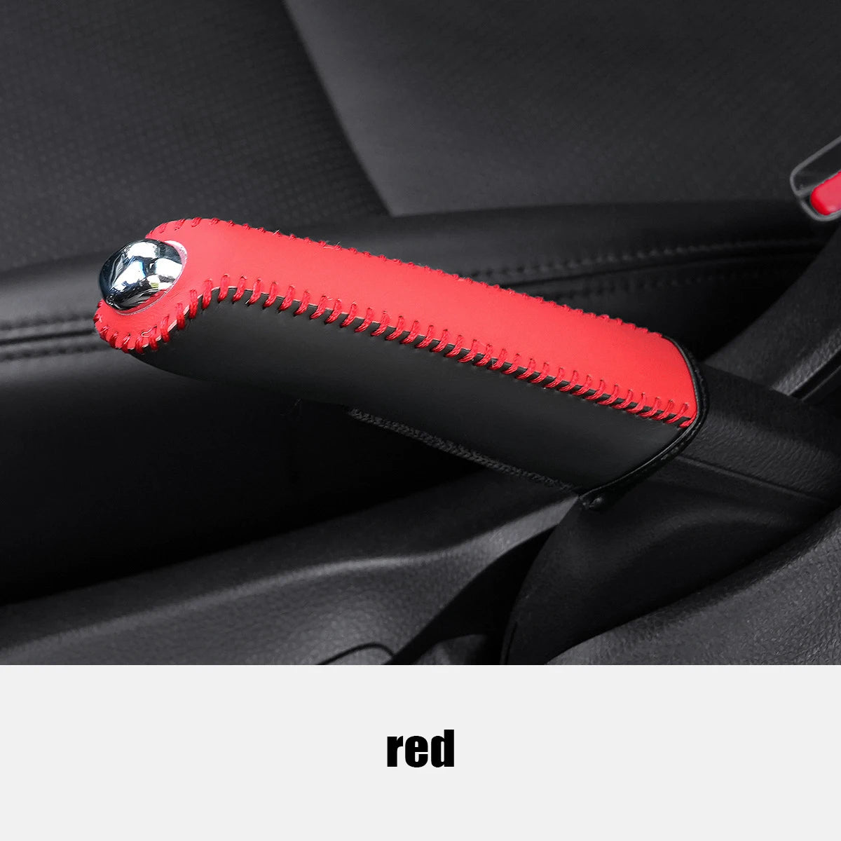 Artificial Leather Handbrake Cover Car Interior Sleeve