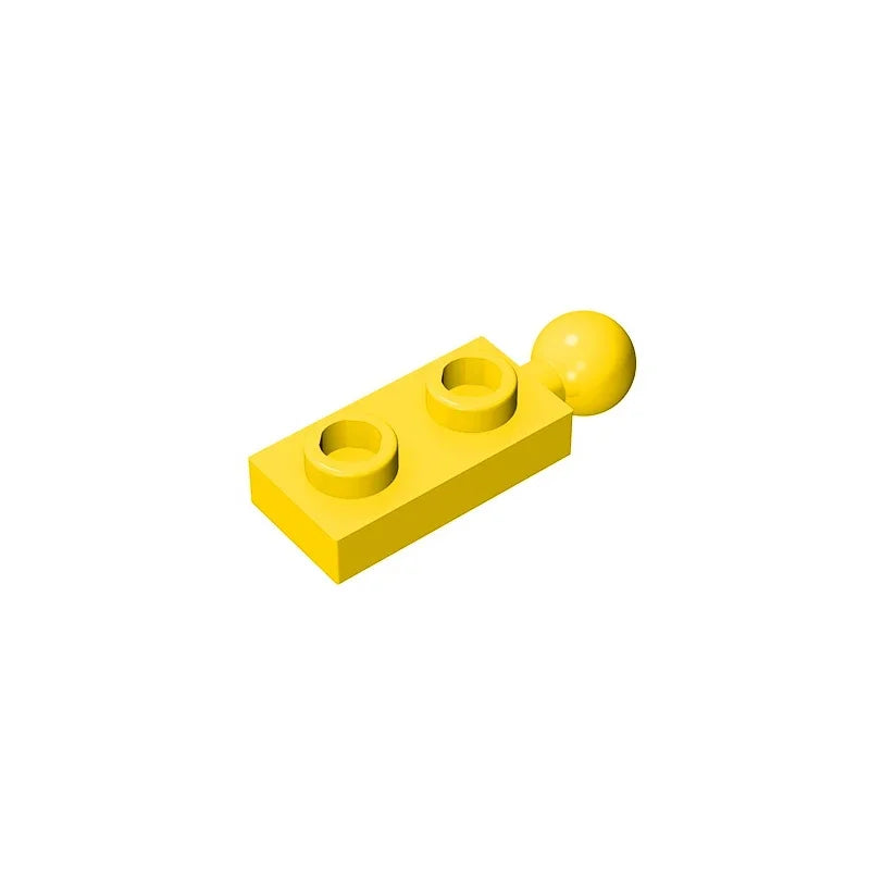 Gobricks GDS-852 Plate Modified 1 x 2 with Tow Ball on End | Building Block for DIY C alternate view