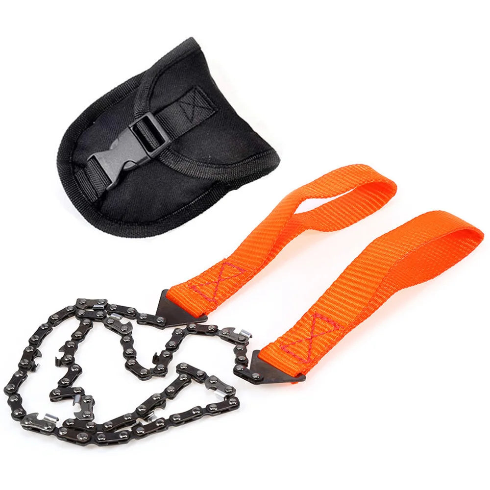 Portable Hand-Drawn Wire Saw | Outdoor Survival Chain Saw Tool lifestyle view