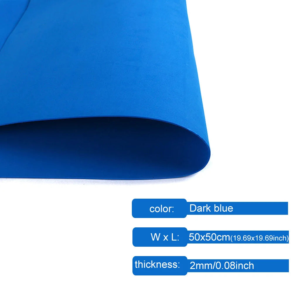 Colorful EVA Foam Sheets 2mm | 50x50cm Craft Foam Paper for DIY Projects additional angle