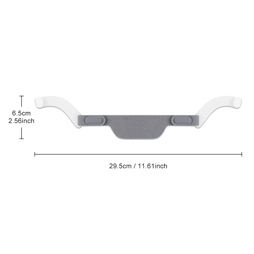 Replacement CPAP Headgear Belt with Arms for Dreamwear | Adjustable Soft Strap additional angle