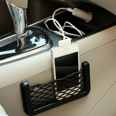Car Organizer Net Storage Pocket Phone Holder