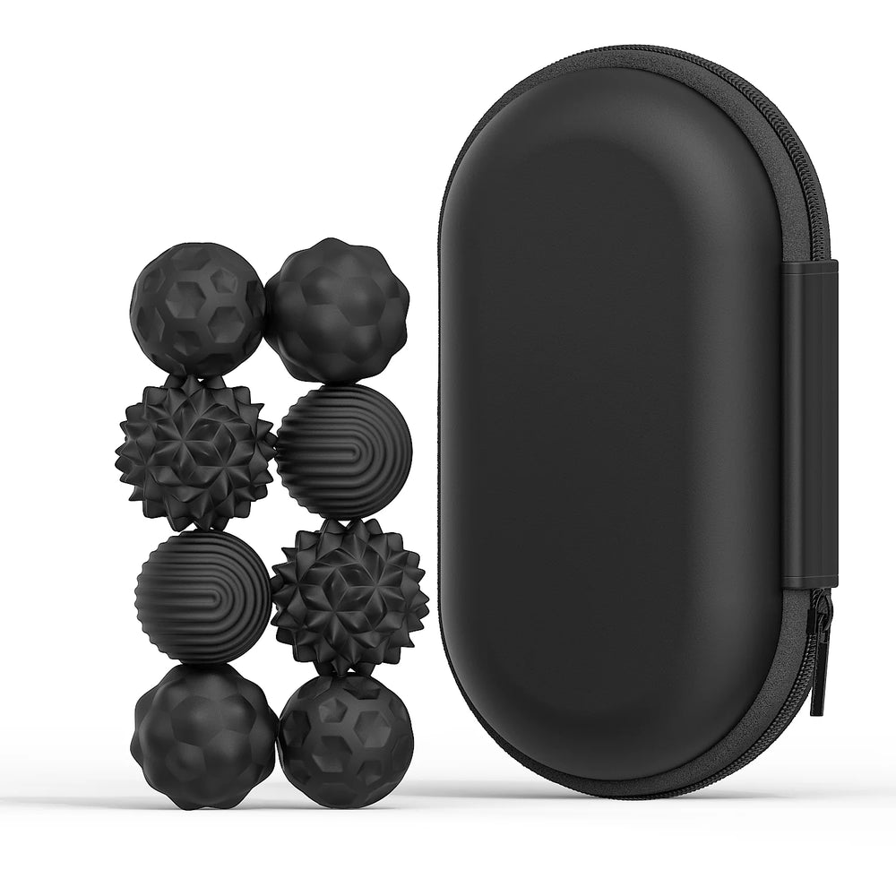 Magnetic Silicone Sensory Balls | Fidget Toy for Anxiety and ADHD Relief close-up view