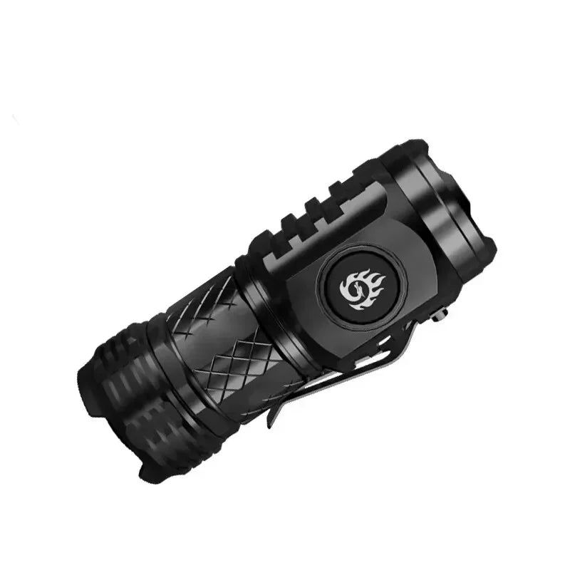Portable High Brightness 3 LED Flashlight | Type-C Rechargeable Mini Outdoor Light alternate view