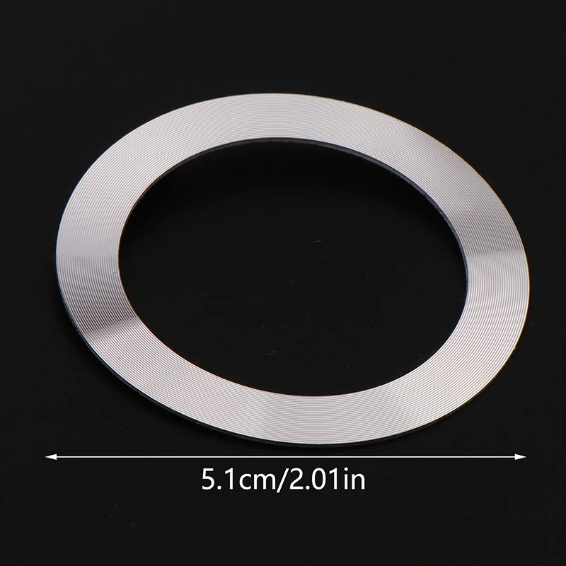 PSP 1000 UMD Game Console Outer Steel and Copper Decorative Back Cover Ring - 1PCS additional angle
