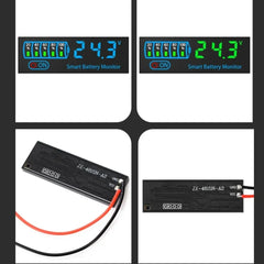 LED Voltage and Battery Capacity Display Board | DC 7-55V Universal Smart Battery Charge detail view