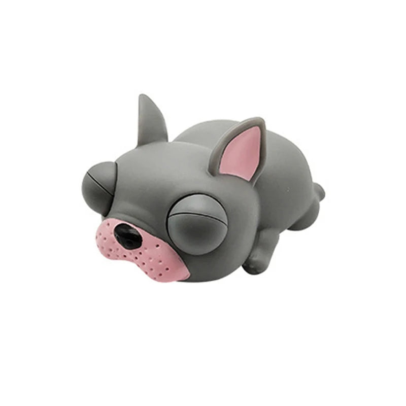 Creative Funny Eyeball Burst Squeeze Eye Toy Love sleeping dogs Pinch Toys Adult Kids alternate view