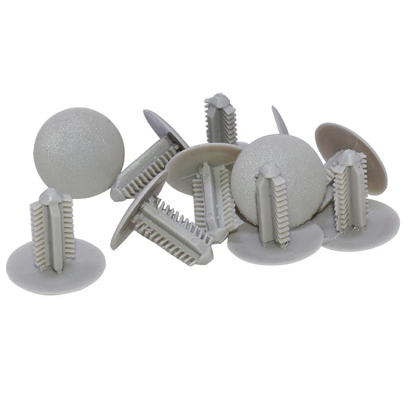 10-100X Car Interior Roof Headliner Ceiling Clips Rivet Fixing Screw Cap Panel POM Faste detail view