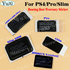 Console Seal Warranty Sticker Kit for PS4 Pro, PS4 Slim, PS5, PS3 | Game Console Label & detail view