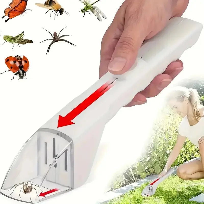 Reusable Handheld Bug Catcher | Humane Insect Trap for Bees, Spiders, and Crawlers additional angle