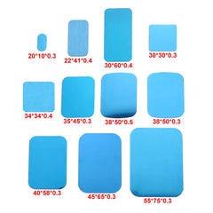 Silver Magnetic Metal Plate for Phone Holder 10 Pcs