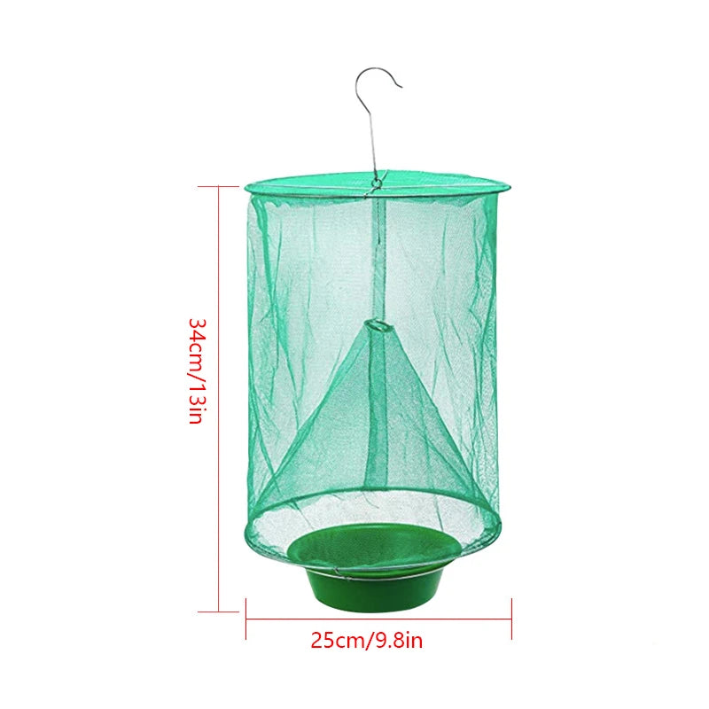 Reusable Fly Catcher Pest Control | Hanging Trap for Flies, Mosquitoes, and Moths alternate view