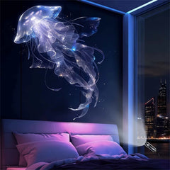 Ins Marine Projection Lamp | Background Projector Night Light for Bedroom Decor close-up view