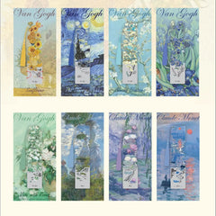 Floral Painting Hollow Metal Bookmark - Aesthetic Book Page Clip, Student Reading Mark close-up view