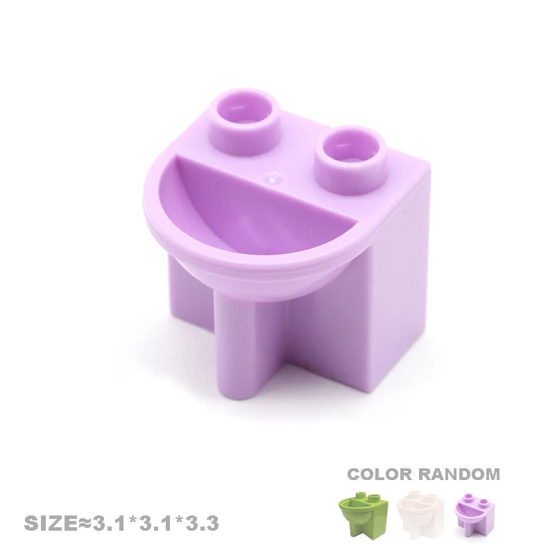 Spielhaus-Bausteine-Set | Kompatibles Möbelzubehör für Kinder