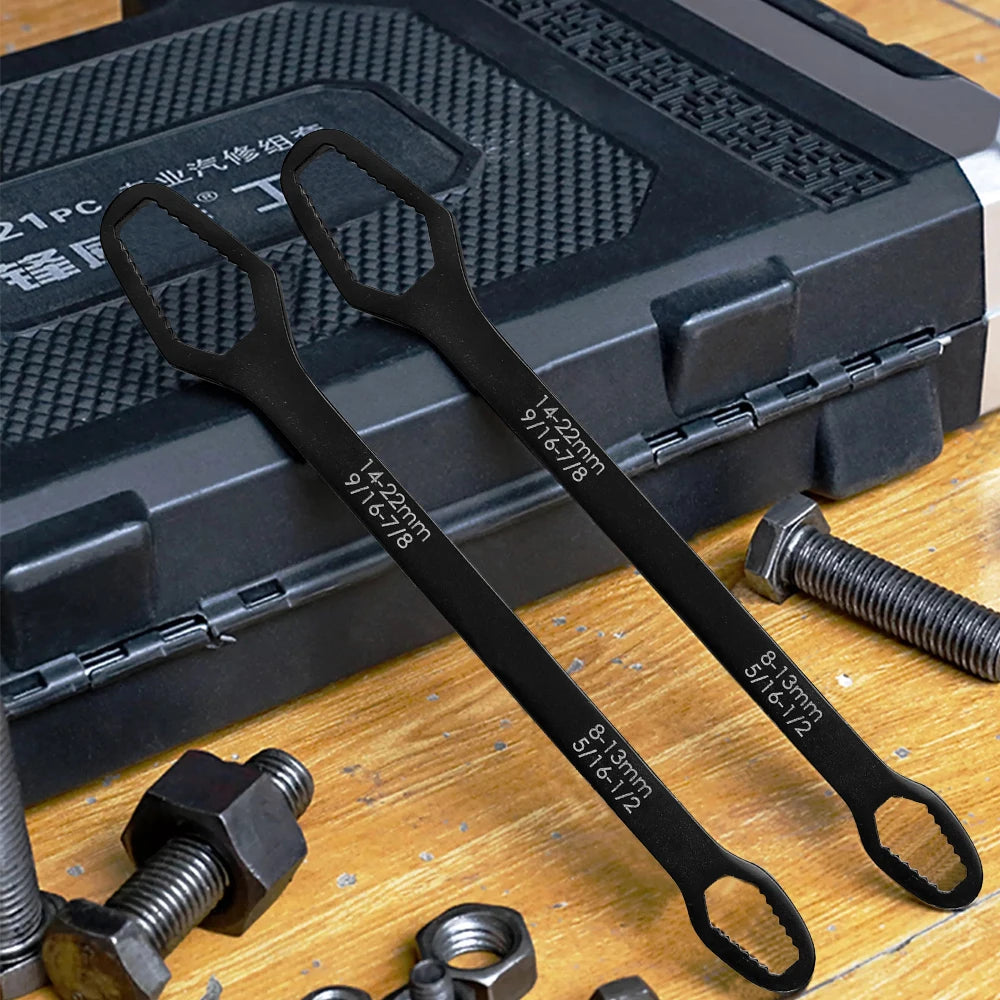 8-22mm Universal Torx Wrench | Self-Tightening Adjustable Glasses Wrench additional angle