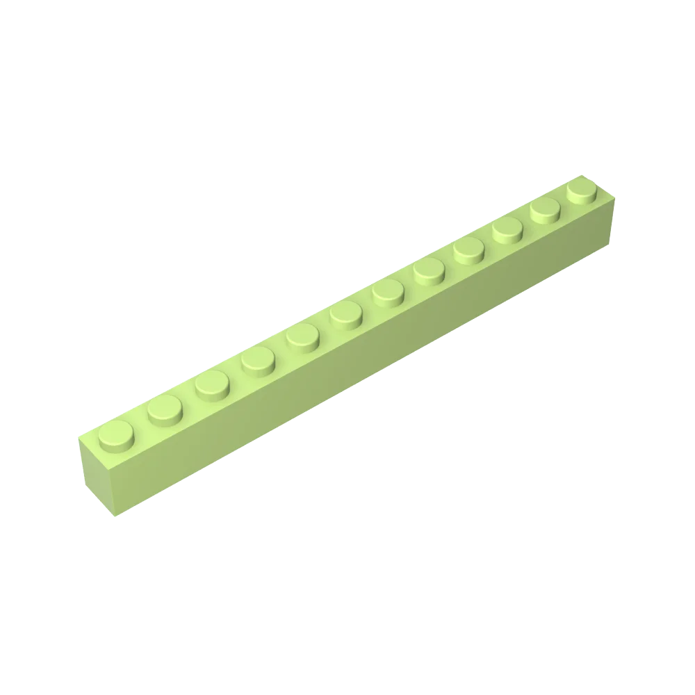 Gobricks GDS-538 Ziegel 1 x 12 | Kompatible Bausteine für DIY-Konstruktionen