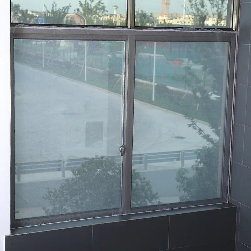 Self-Adhesive Mosquito Net for Doors and Windows | Invisible Insect Screen lifestyle view