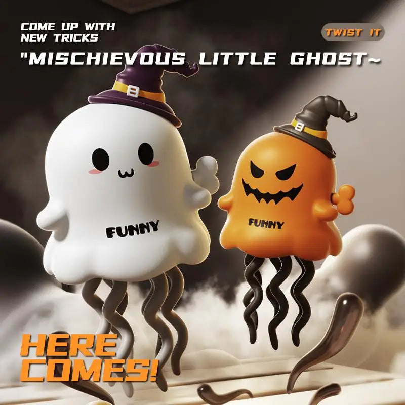 Interesting Halloween Christmas Magical Twist And Stress Relief Trick Toy Dancing Ghost detail view
