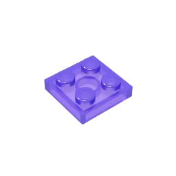 Gobricks Plate 2 x 2 Building Block | Compatible with Lego 3022 additional angle