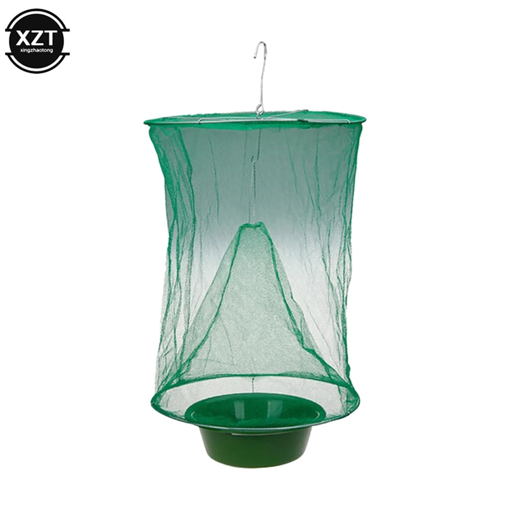 Reusable Fly Trap Cage | Outdoor Pest Control lifestyle view