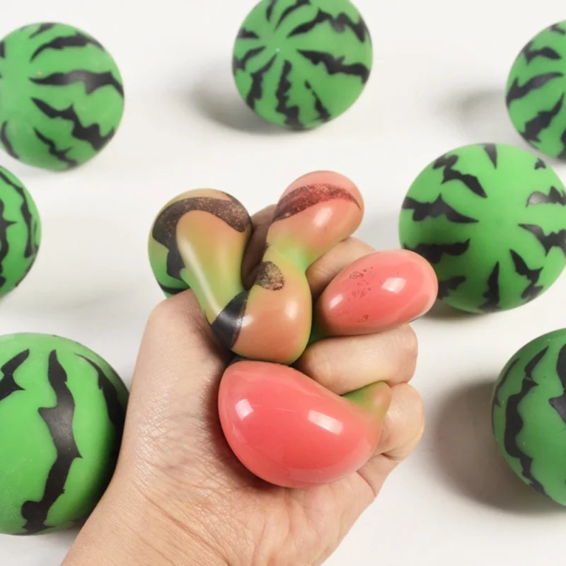Dragon Fruit/Peach/Orange/Durian/Mango/Banana /Strawberry Squishy, Soft Squeeze Stress R detail view