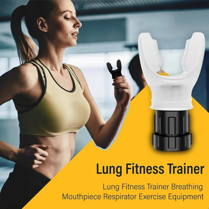 Portable Silicone Breathing Exerciser | Adjustable Resistance Lung Training Device detail view