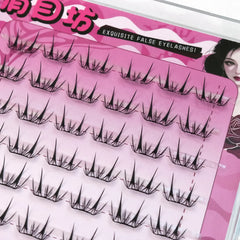 Self Adhesive Cluster Lash Extensions No Glue Needed Fluffy Manga Individual Lashes Reus detail view