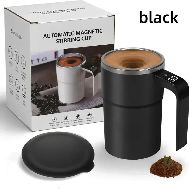 380ML Electric Coffee Self Mixing Mug IP67 Waterproof Coffee Stirring Mug USB Chargin alternate view